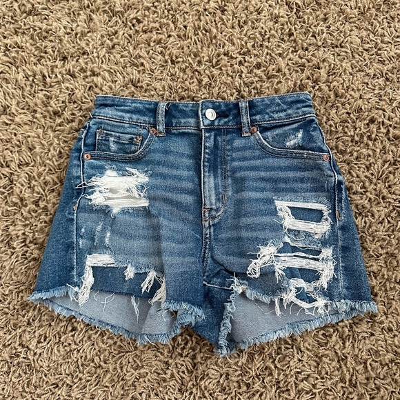 American Eagle blue jean shorts - Picture 1 of 3